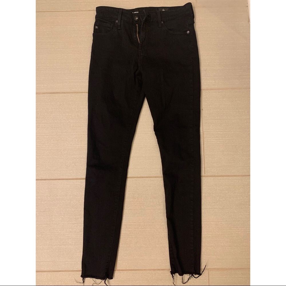 AG women’s black jeans size 25 regular